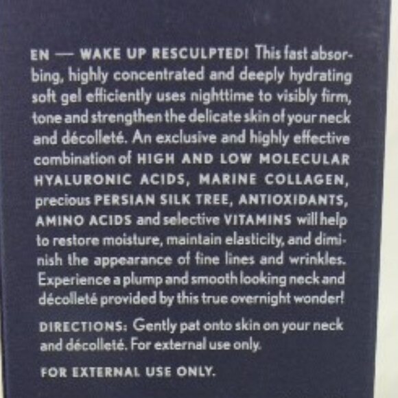 ByNacht High Moon Firming Decollete Gel 100ml / 3.4oz NEW in BOX $175 - Picture 2 of 3